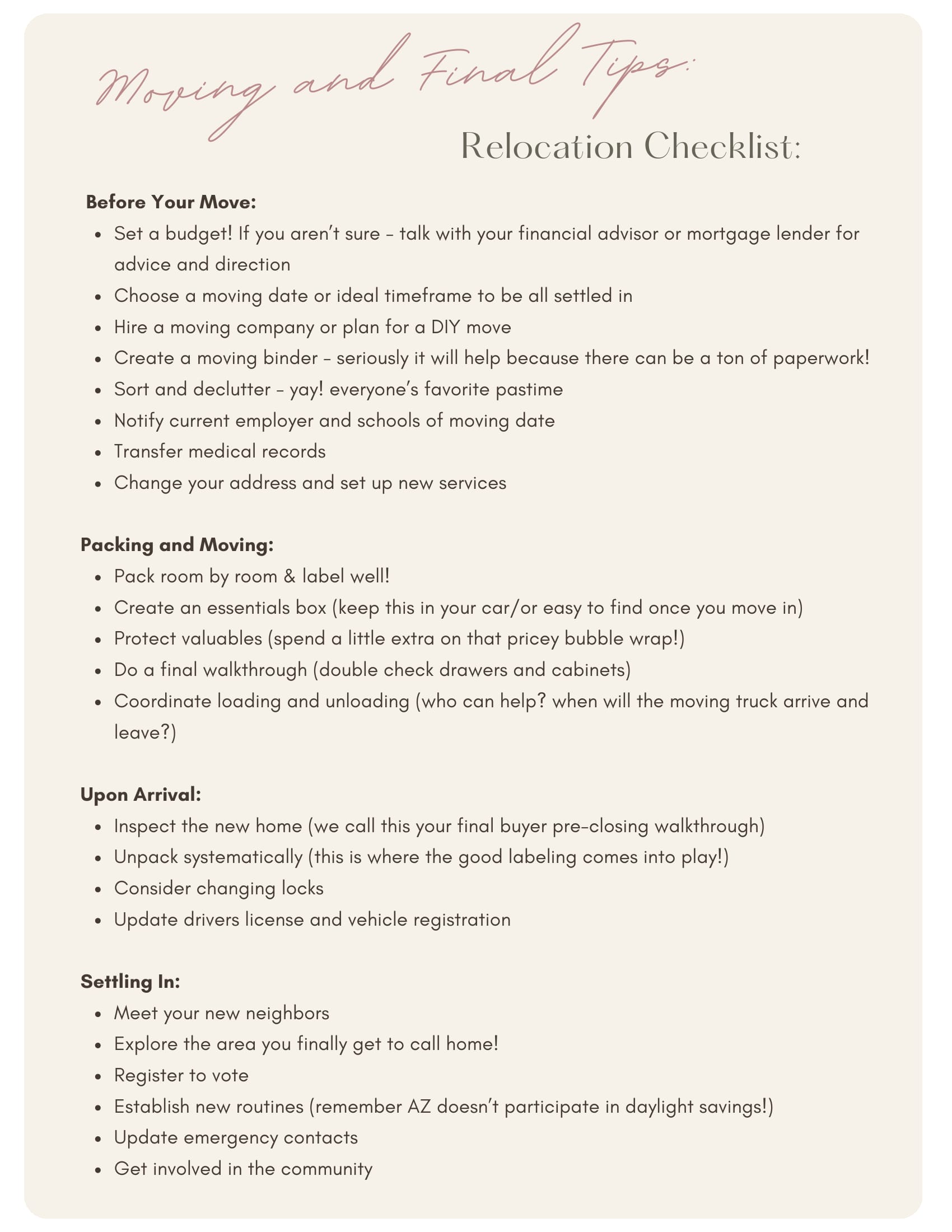 Moving to Prescott: A Relocation Guide, page 21 of 24