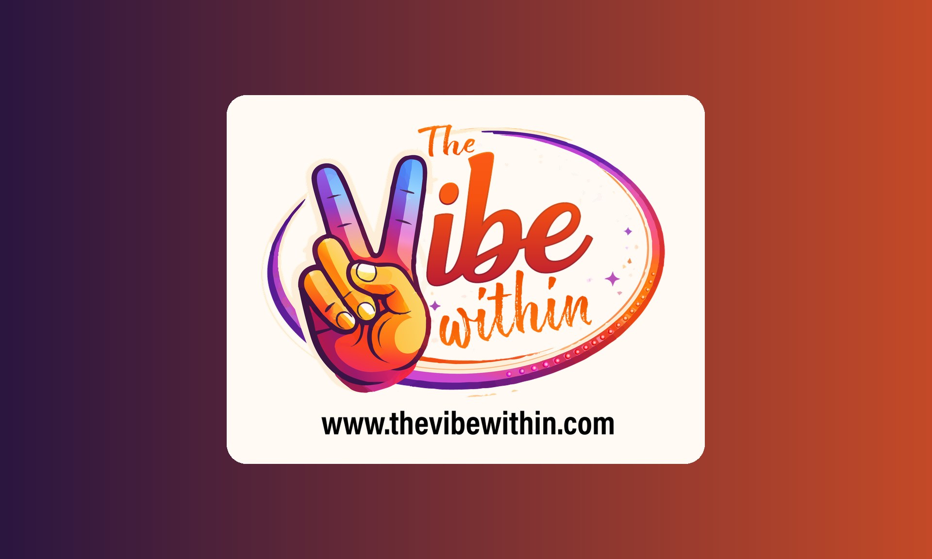 The Vibe Within logo: Red Light Therapy & Laser Lipo in Prescott